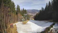 Výstupní stanice lanové dráhy