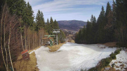 Výstupní stanice lanové dráhy