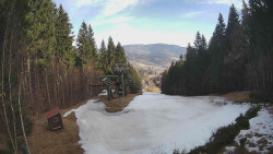 Výstupní stanice lanové dráhy