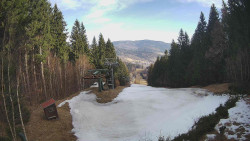 Výstupní stanice lanové dráhy