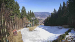 Výstupní stanice lanové dráhy