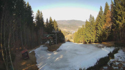 Výstupní stanice lanové dráhy