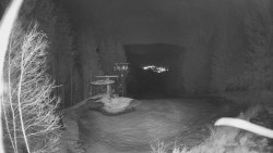 Výstupní stanice lanové dráhy