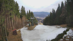 Výstupní stanice lanové dráhy