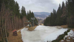 Výstupní stanice lanové dráhy