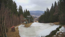 Výstupní stanice lanové dráhy