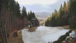 Výstupní stanice lanové dráhy