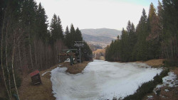 Výstupní stanice lanové dráhy