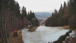 Výstupní stanice lanové dráhy