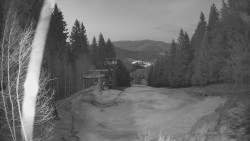 Výstupní stanice lanové dráhy