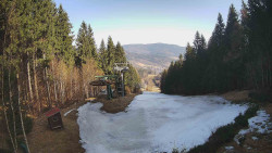 Výstupní stanice lanové dráhy