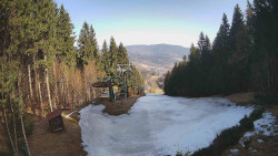 Výstupní stanice lanové dráhy