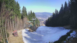 Výstupní stanice lanové dráhy