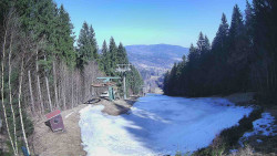 Výstupní stanice lanové dráhy