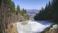 Výstupní stanice lanové dráhy