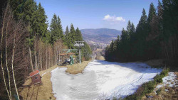 Výstupní stanice lanové dráhy