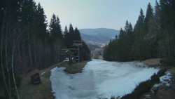 Výstupní stanice lanové dráhy