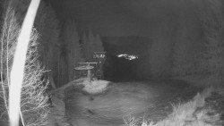 Výstupní stanice lanové dráhy