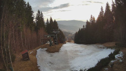 Výstupní stanice lanové dráhy