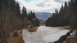 Výstupní stanice lanové dráhy