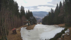 Výstupní stanice lanové dráhy