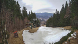 Výstupní stanice lanové dráhy