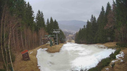 Výstupní stanice lanové dráhy