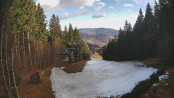 Výstupní stanice lanové dráhy