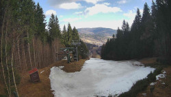 Výstupní stanice lanové dráhy