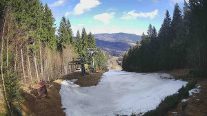 SKICENTRUM Miroslav Lipová Lázně - Výstupní stanice lanové dráhy - 13.3.2026 v 10:15 SKICENTRUM Miroslav Lipová Lázně - Výstupní stanice lanové dráhy - 13.3.2026 v 10:15