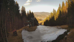 Výstupní stanice lanové dráhy