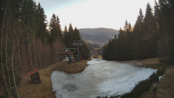 Výstupní stanice lanové dráhy