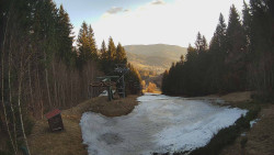 Výstupní stanice lanové dráhy