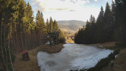 Výstupní stanice lanové dráhy