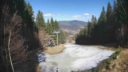 Výstupní stanice lanové dráhy