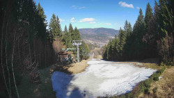 Výstupní stanice lanové dráhy