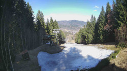 Výstupní stanice lanové dráhy