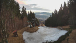 Výstupní stanice lanové dráhy