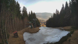 SKICENTRUM Miroslav Lipová Lázně - Výstupní stanice lanové dráhy - 15.3.2026 v 07:15 SKICENTRUM Miroslav Lipová Lázně - Výstupní stanice lanové dráhy - 15.3.2026 v 07:15