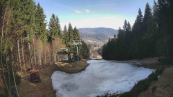 Výstupní stanice lanové dráhy