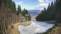 Výstupní stanice lanové dráhy