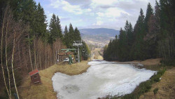 Výstupní stanice lanové dráhy