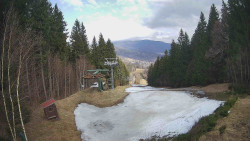 Výstupní stanice lanové dráhy