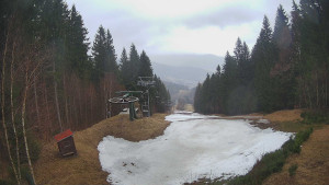 SKICENTRUM Miroslav Lipová Lázně - Výstupní stanice lanové dráhy - 16.3.2026 v 07:15 SKICENTRUM Miroslav Lipová Lázně - Výstupní stanice lanové dráhy - 16.3.2026 v 07:15