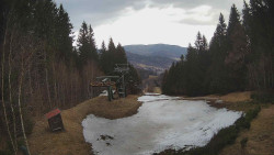 Výstupní stanice lanové dráhy