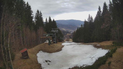 Výstupní stanice lanové dráhy