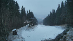 Výstupní stanice lanové dráhy