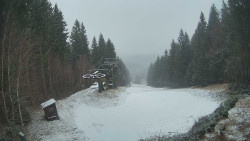 Výstupní stanice lanové dráhy