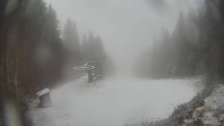 Výstupní stanice lanové dráhy