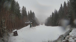 Výstupní stanice lanové dráhy